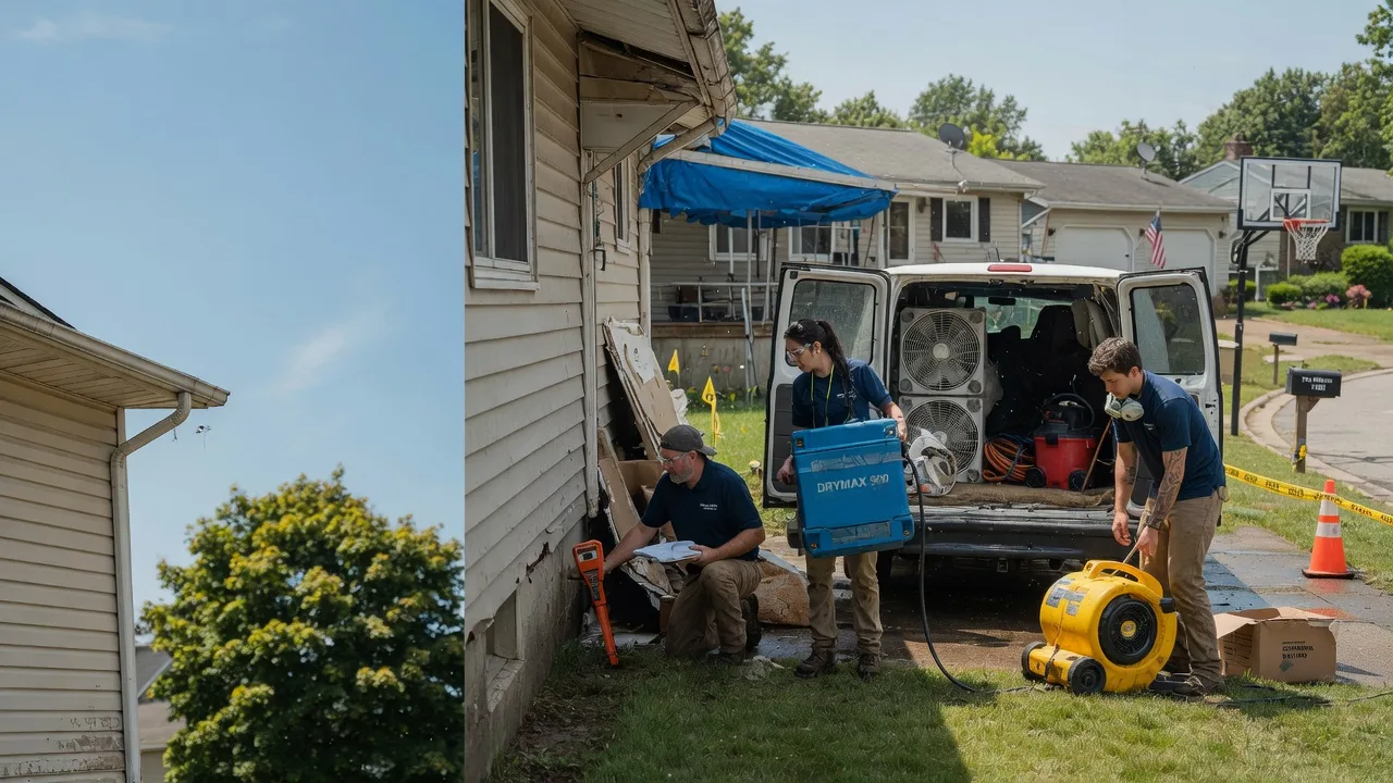 Ceiling Leak Cleanup in Mcdaniel, MD near me