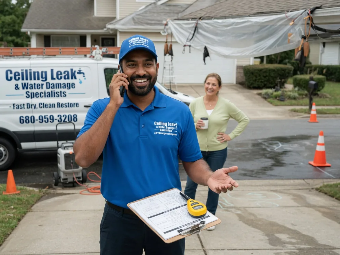 Ceiling Leak Cleanup Mcdaniel, MD FAQs